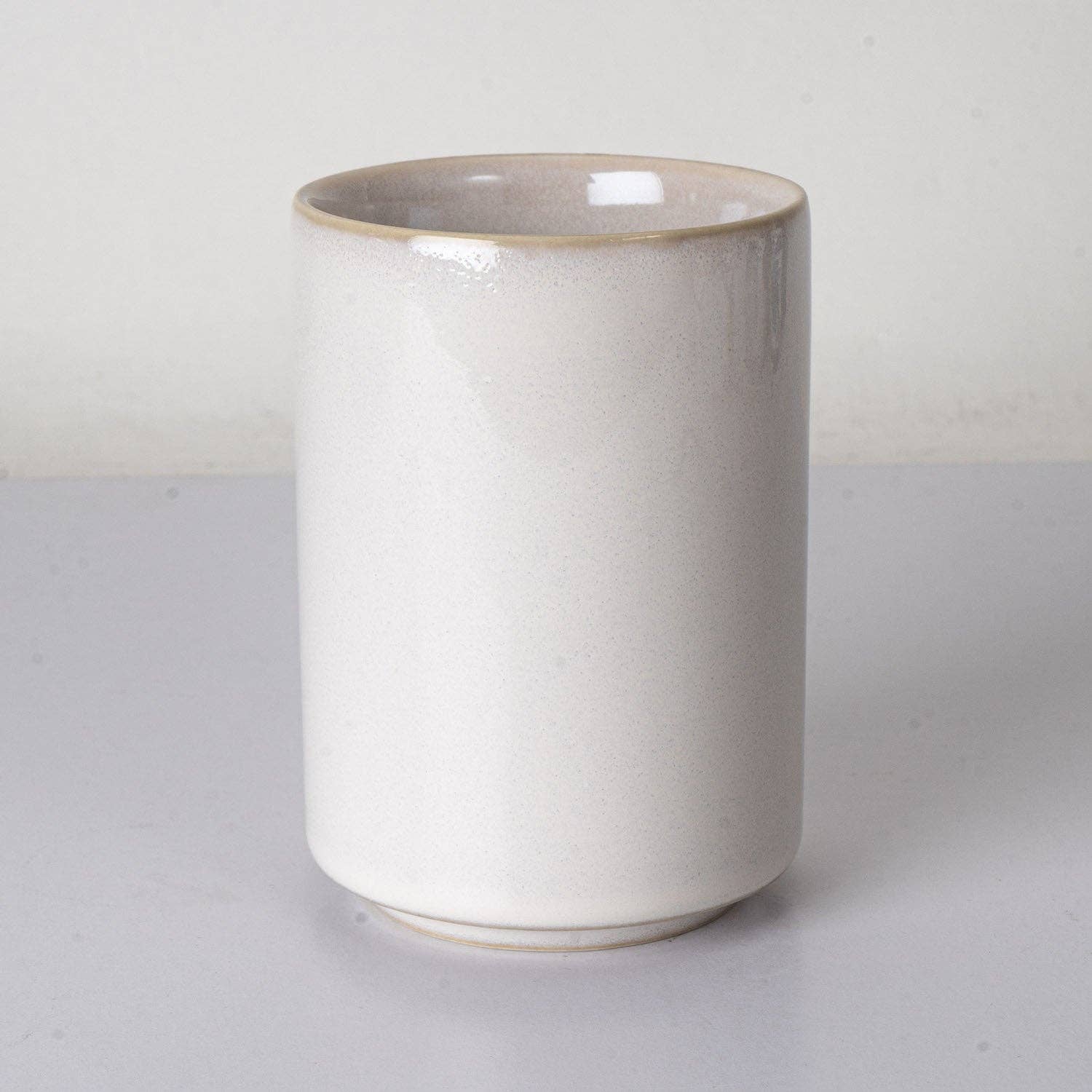 Urban Tokyo - Wholesale Coffee Mug - Ume Plum Blossoms Yunomi Style Tea Cup Reactive Glaze 10 fl oz (6/72)1