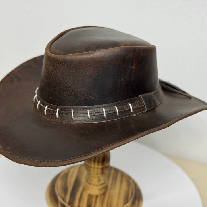 Lesa collection inc - Wholesale Cowboy Hat - Unisex - Maracaibo Cowboy Handmade, Western Style Hats, Leather Hat6