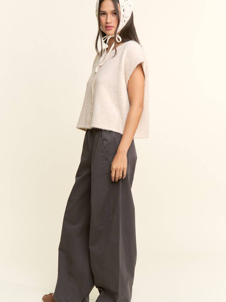 CANDESCENT - Wholesale Pants - Women's - High Rise Wide Leg Relaxed Pants11