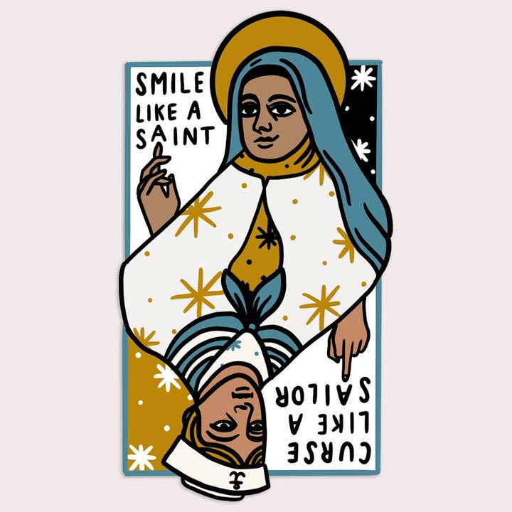 Stay Home Club - Wholesale Sticker - Saints and Sailors Vinyl Sticker