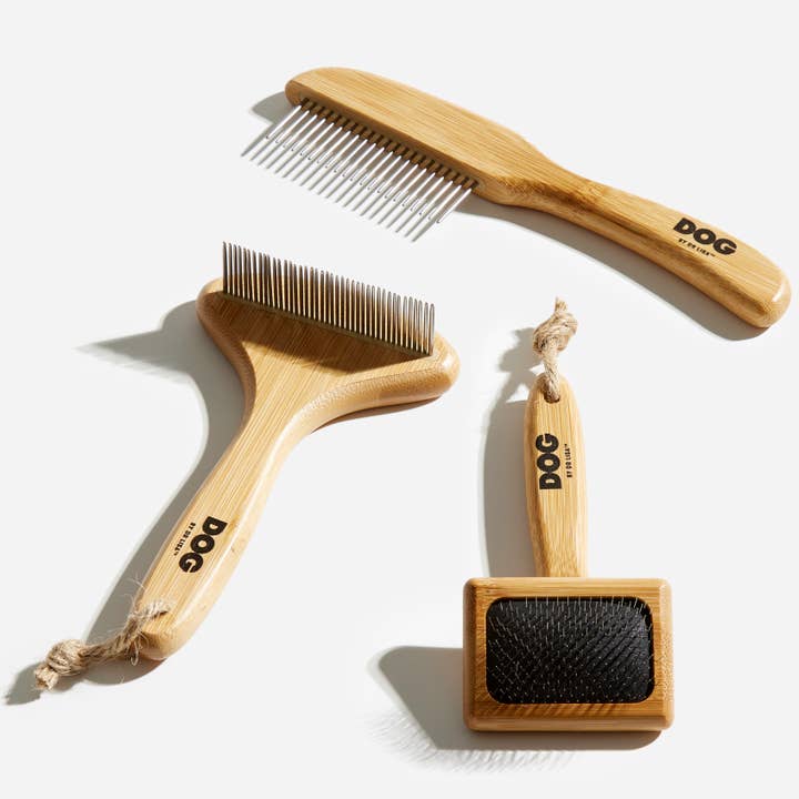 DOG By Dr Lisa - Wholesale Pet Brush - Cat/Dog - DOG Comb - Sustainable Bamboo Pet Grooming Tool