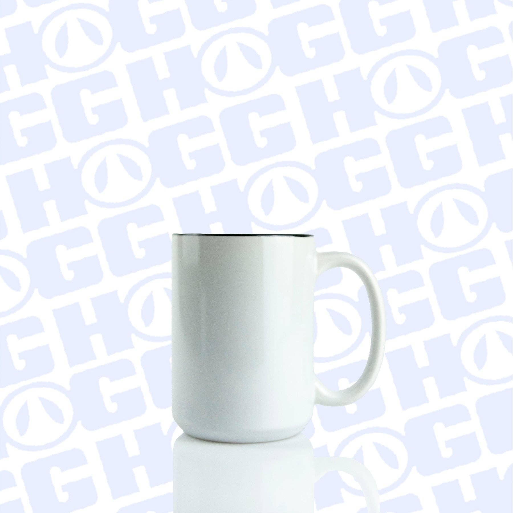 Hogg Outfitters - Wholesale Coffee Mug - 15oz SUBLIMATION TWO-TONE MUG - BLACK2