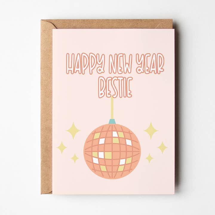 Happy New Year Bestie for wholesale by Magic Mood Art