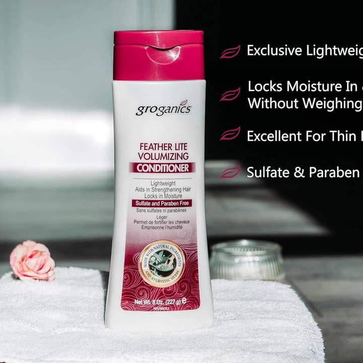Hair Konection Corporation - Wholesale Hair Conditioner - Groganic DHT Feather Lite Conditioner 8oz 236.57 ml3