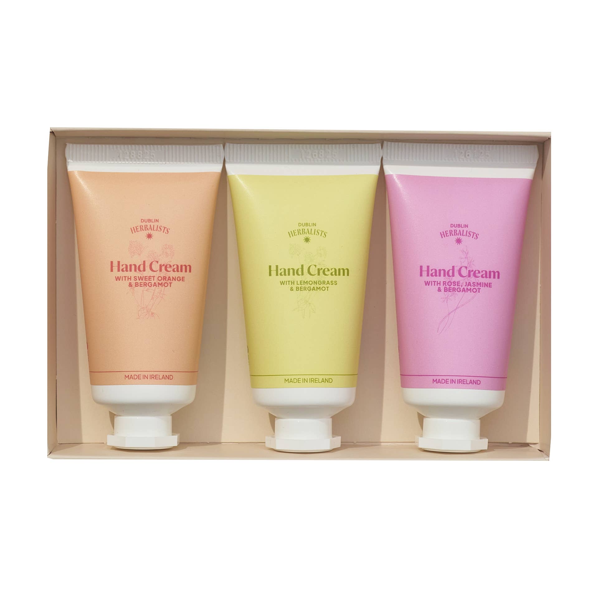 Dublin Herbalists - Wholesale Hand Cream/Lotion - Vegan Hand Cream Gift Set- 3 x 30ml tubes1