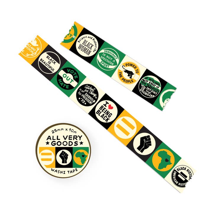 Washi Tape - Bouton d'alimentation pour la vente par All Very Goods