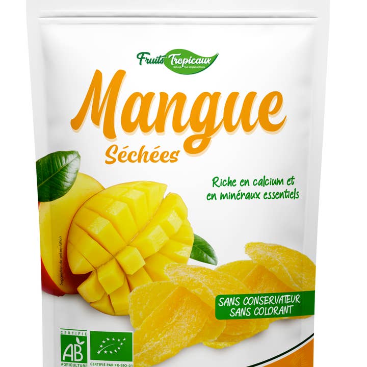 Organic dried mango 100G for wholesale by FruitsTropicaux