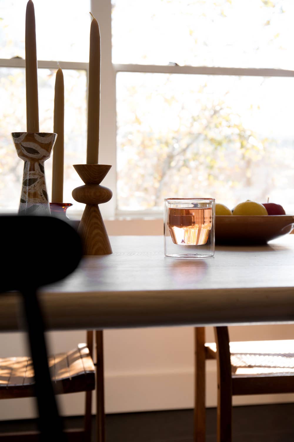 YIELD - Wholesale Drinking Glass/Cup - 6 oz Double-Wall Clear Glass Set1