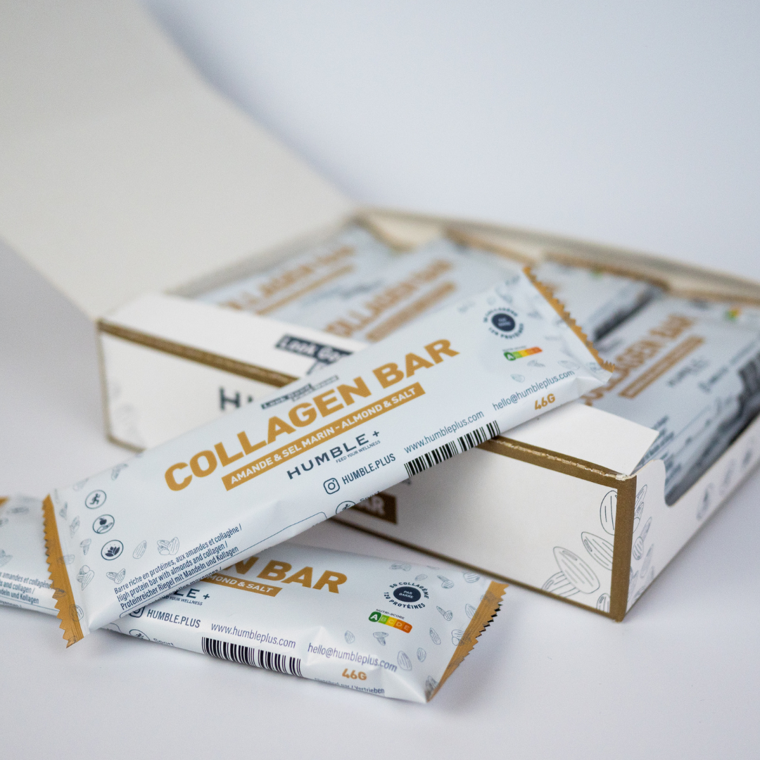 HUMBLE+ – wholesale Snack bar – Collagen Bar: collagen protein bar x 124