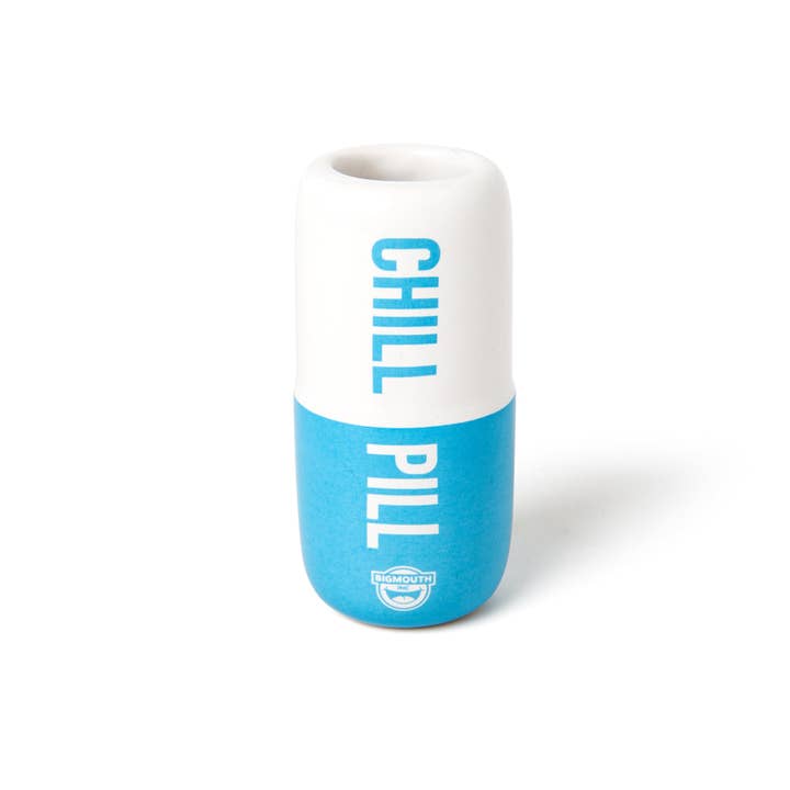 BigMouth Inc - Wholesale Shot Glass - Chill Pill Shot Glass (Ceramic)