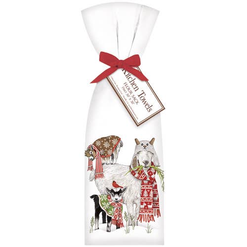 Goats In Coats Towel Set for wholesale by Mary Lake-Thompson Ltd.