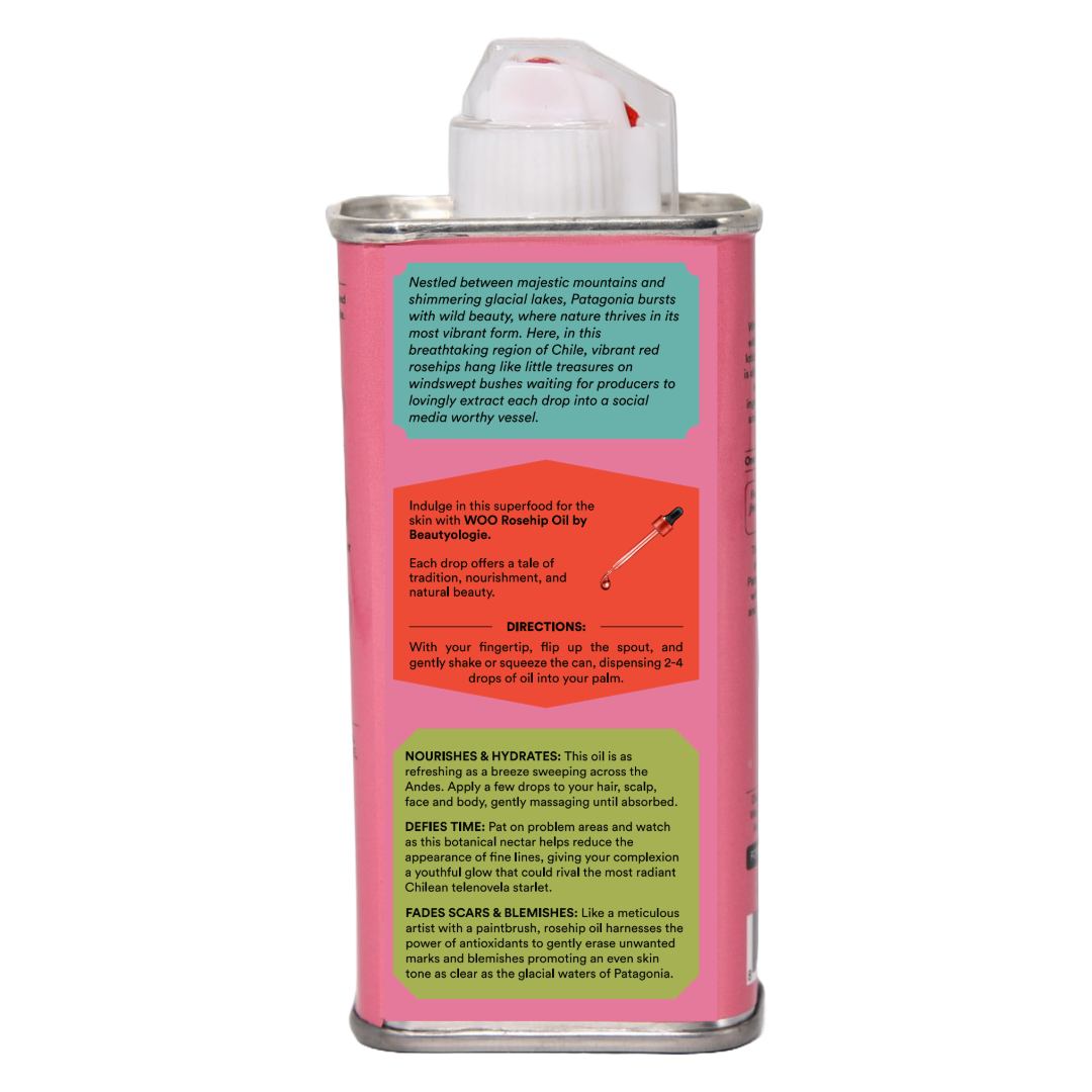 WOO World of Oils - Wholesale Bath/Body Oil - Rosehip Oil, 100% Organic1