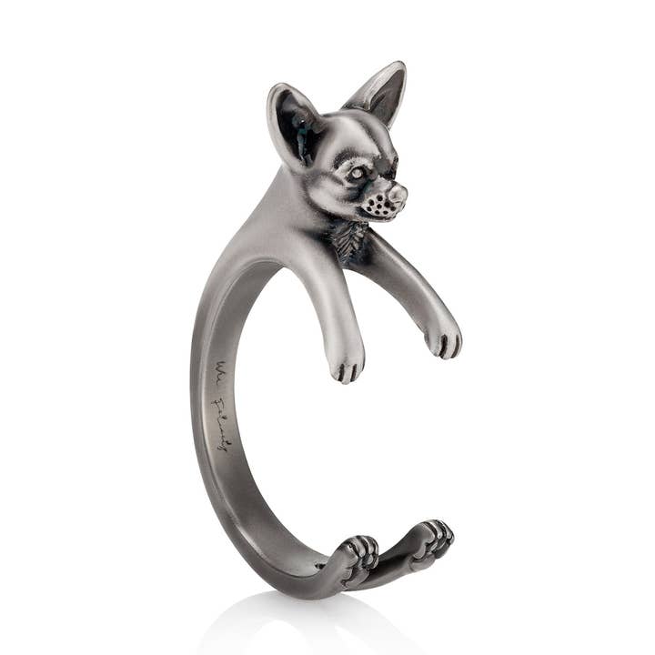 Chihuahua Wrap Ring for wholesale by Wear Felicity