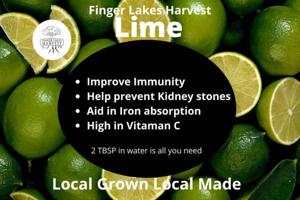 Finger Lakes Harvest - Wholesale Cocktail Mix/Syrup - Lime Shrub1