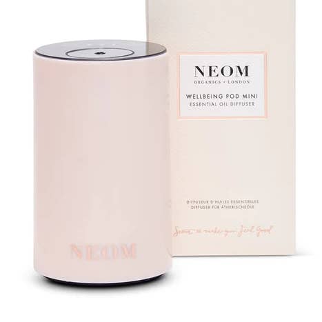 Wellbeing Pod Mini - Essential Oil Diffuser in Nude for wholesale by Neom Wellbeing