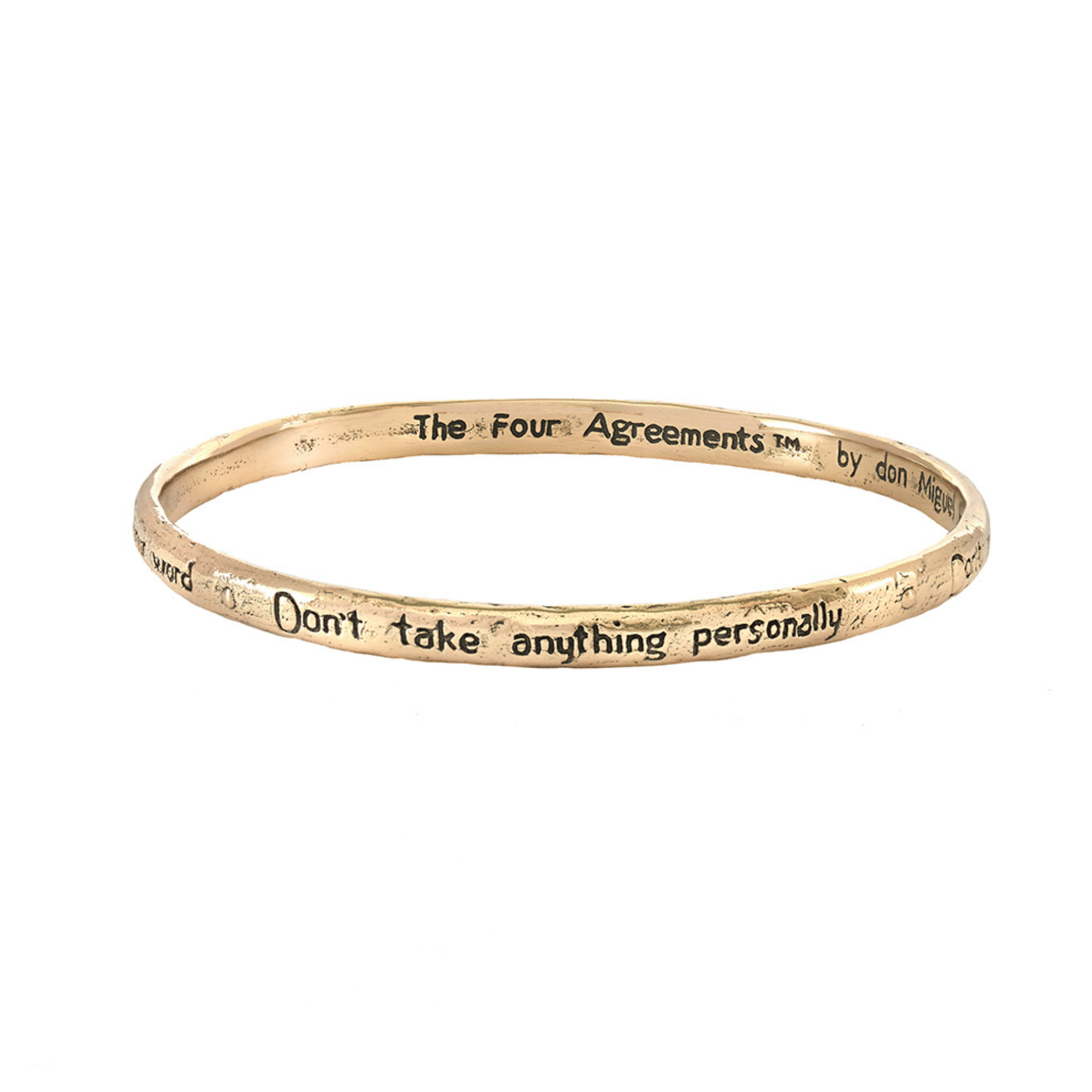 Jewelry Evolution - Wholesale Bangle Bracelet - The Four Agreements Bangle8