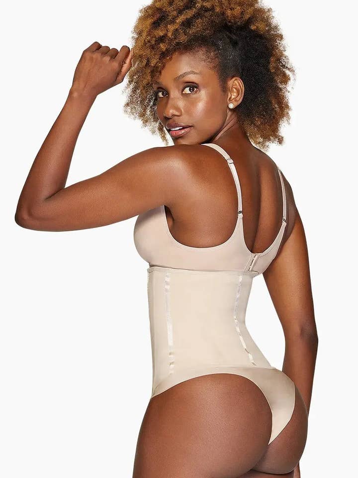 Curveez - Venta al por mayor Corsé - Mujer - Cinturón Corsé Corto de Látex