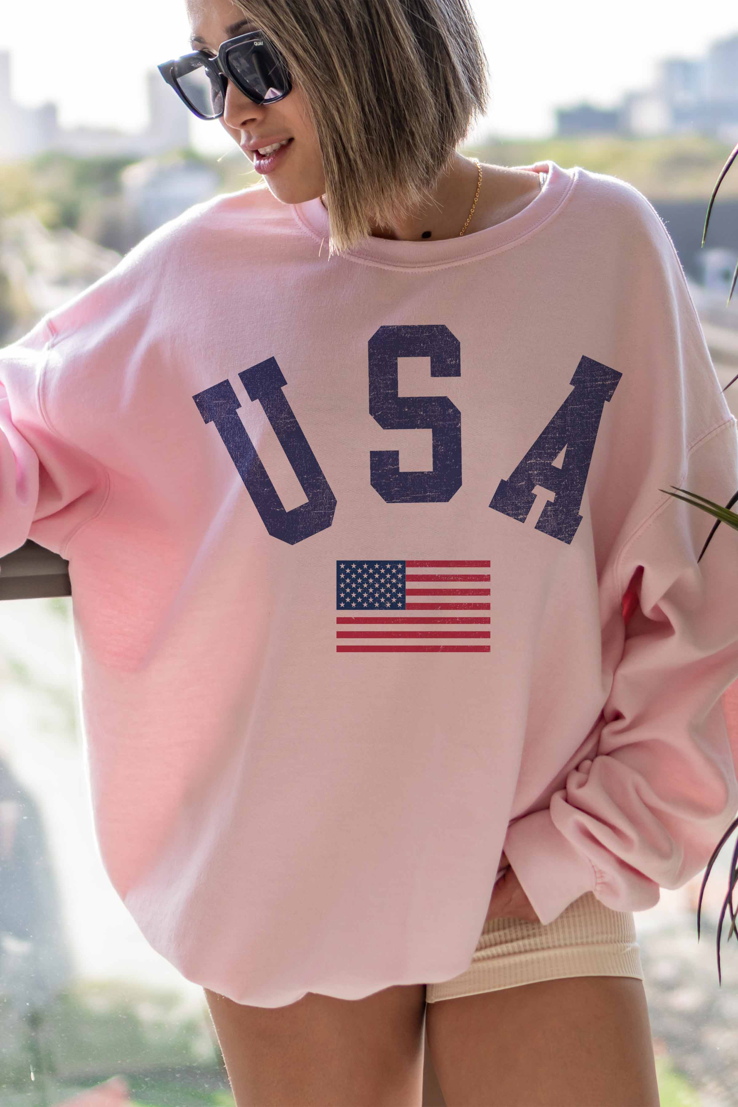 GOOD DAY STREET - Wholesale Graphic Sweatshirt - Women's - [G1469X-OSS]- USA OVERSIZED SWEATSHIRTS2