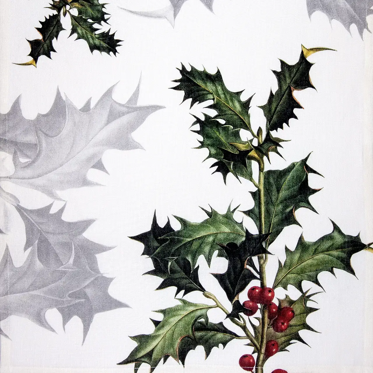 The Napking - Vendita all'ingrosso Strofinacci - Kitchen Towels «Ilex»,Christmas & Holiday 100% made In Italy0