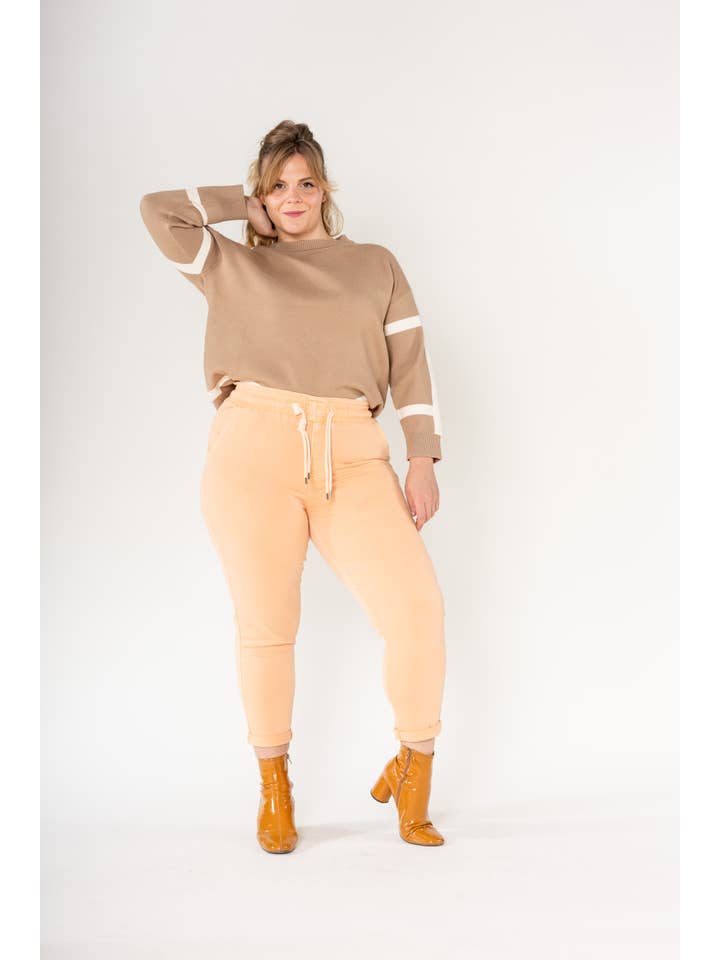 Nina Carter - Wholesale Lounge Sweatpants/Joggers - Women's - Pantajogg curve plus size comfortable Nina Carter P518 9