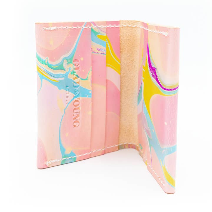 Portefeuille Anybody - Coloré marbré pour la vente par Glad & Young Studio