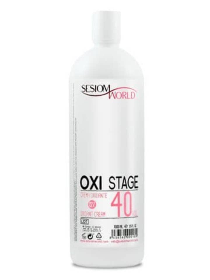 OXI STAGE Oxidizing Cream 40V 12% 1 liter for wholesale by sesioMWorld - M·O·I Professional