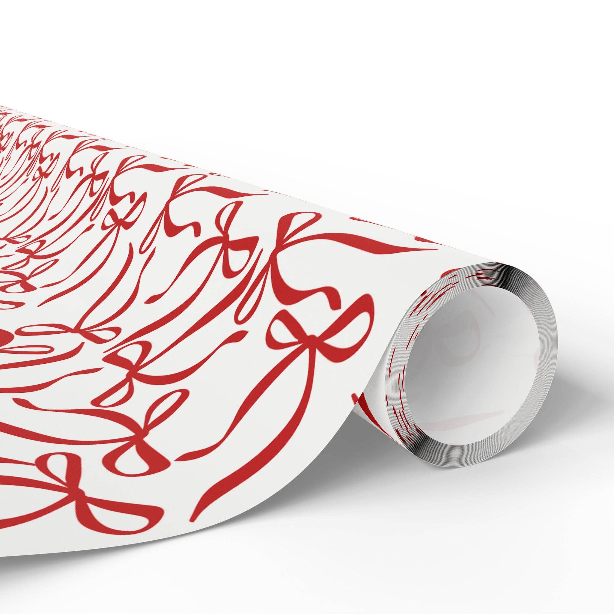 Lokipawz - Wholesale Flat Wrap - Festive Bow Gift Wrapping Paper12