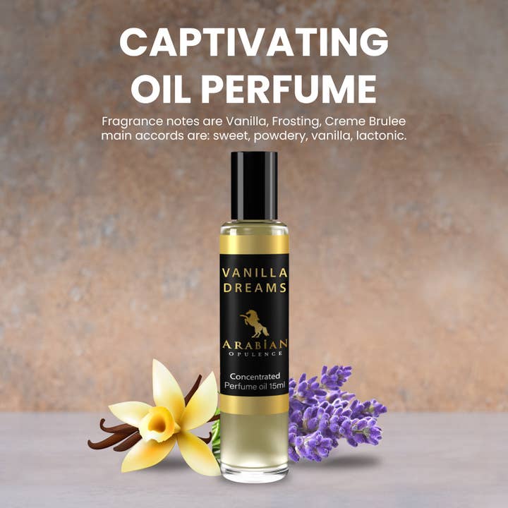 Arabian Opulence - Venta al por mayor Aceite de fragancias - FR99 DREAMY VANILLA - Aceite corporal perfumado, sin alcohol3