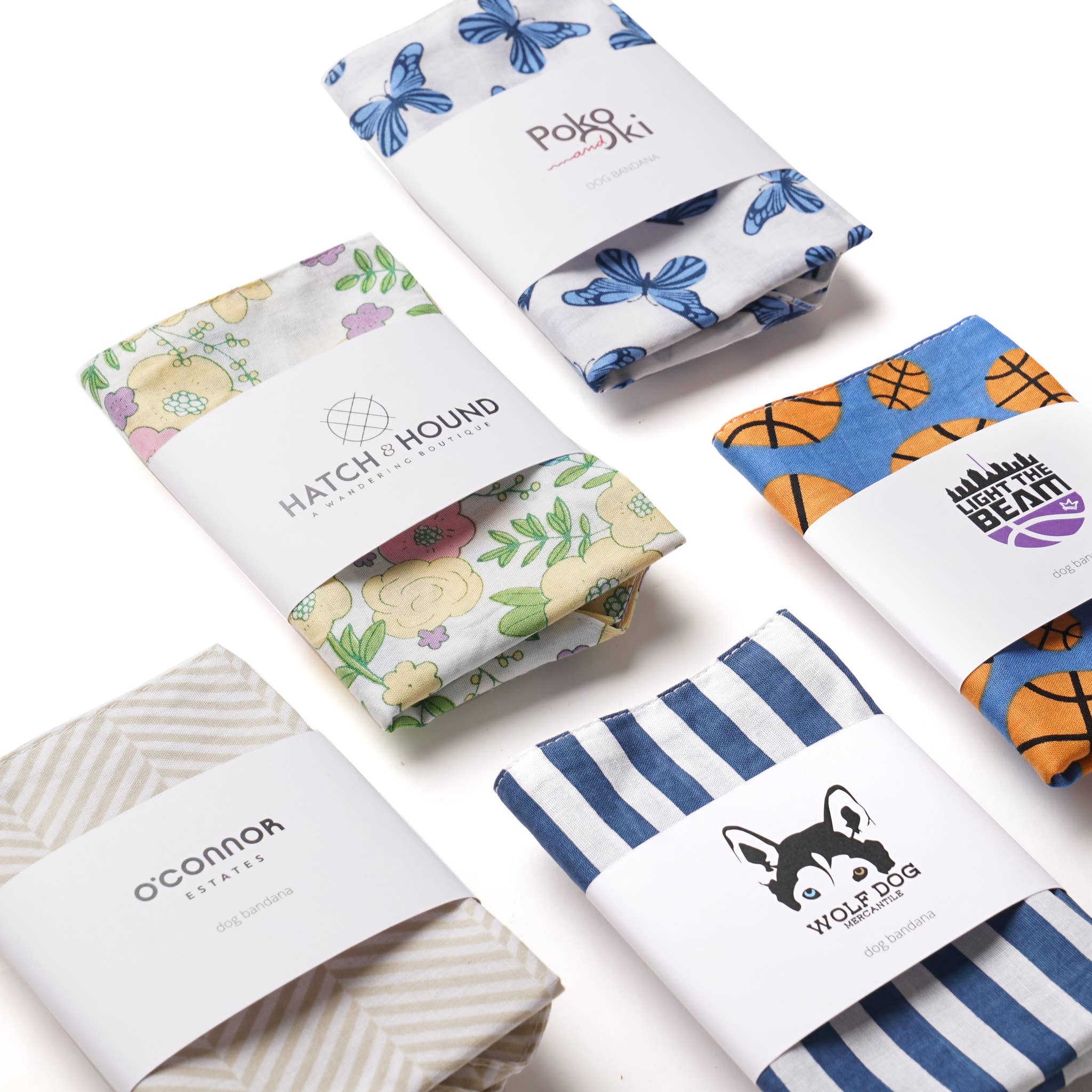 The Paws - Wholesale Pet Bandana - Dog - Custom Labels in Cotton Canvas6