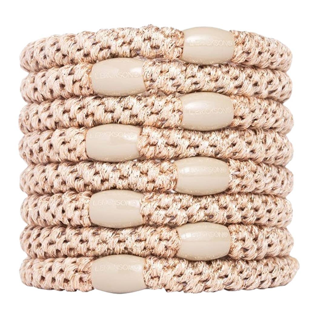 France Luxe/L. Erickson – Engroshandel Hårbånd - Dame – Grab & Go Hestehalebindere - Sæt med otte21