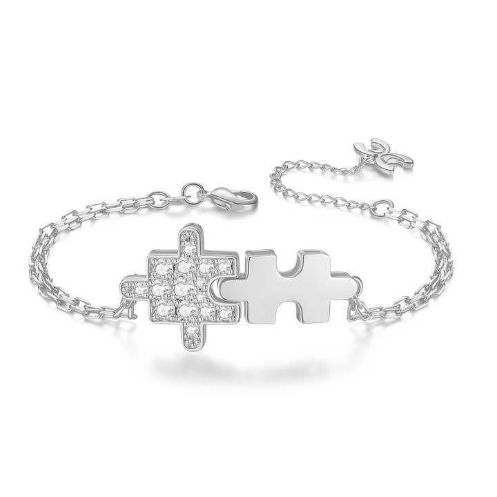 Bracelet Puzzle en argent pour la vente par Classicharms