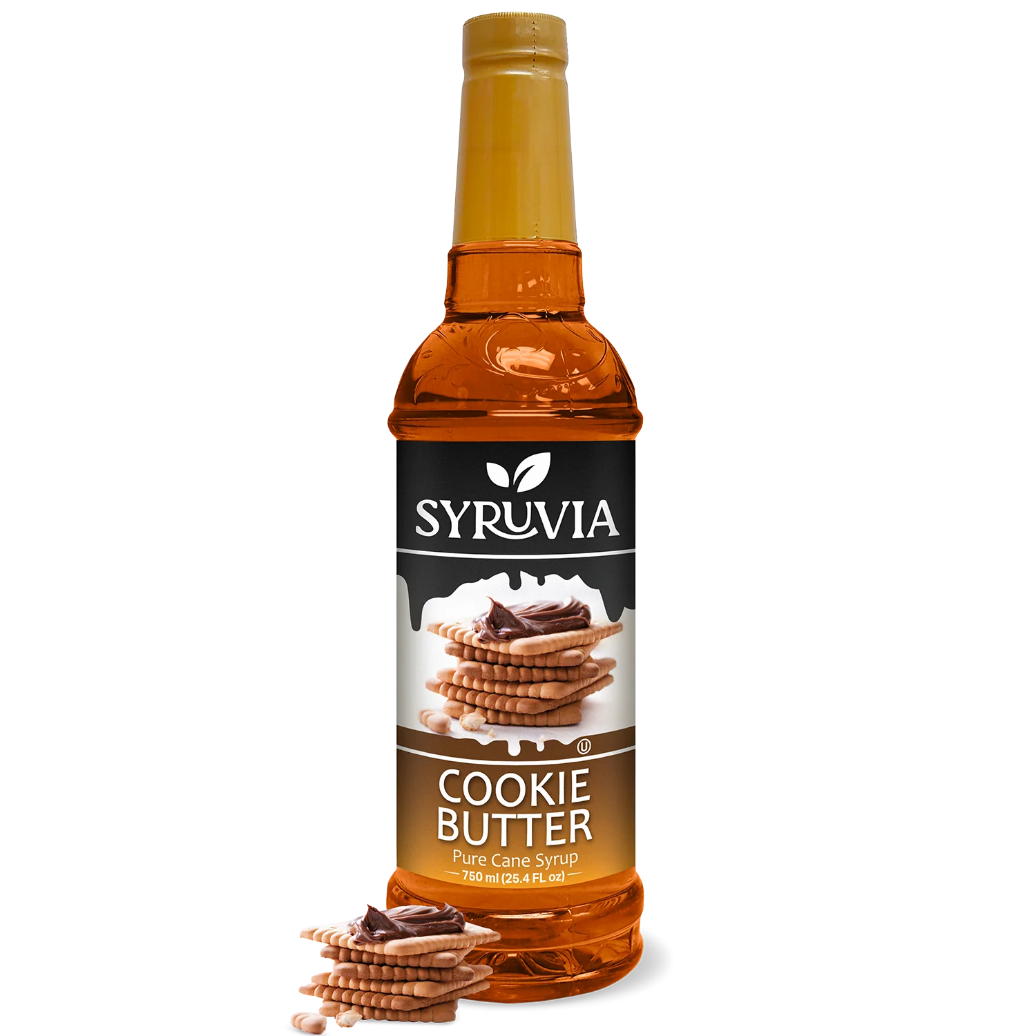 Syruvia - Wholesale Flavored Syrup - Cookie Butter Syrup0