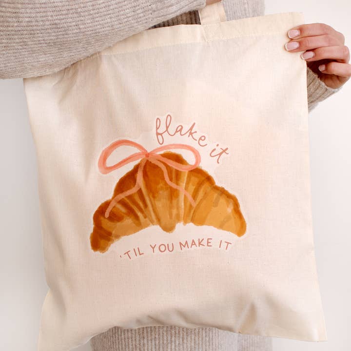 Saco Individual Croissant Flake It 'Til You Make It por atacado de TreatBox