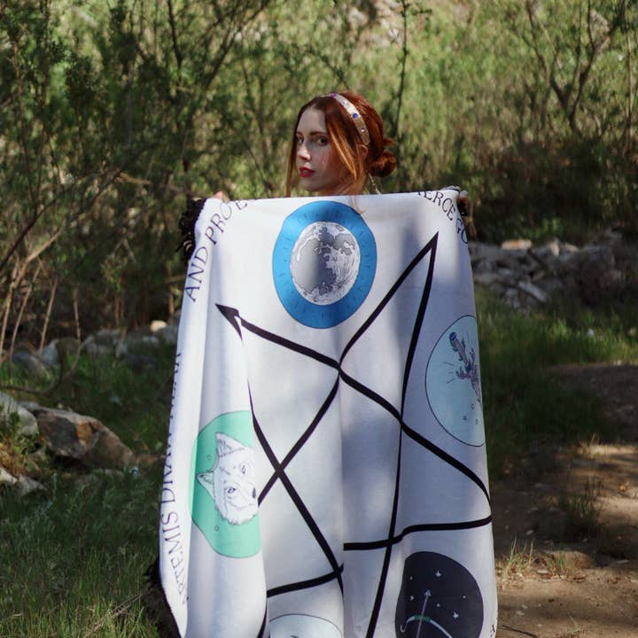 Lady Moon Co.® - Wholesale Tapestry/Textile - The Traveling Spell Space: Artemis