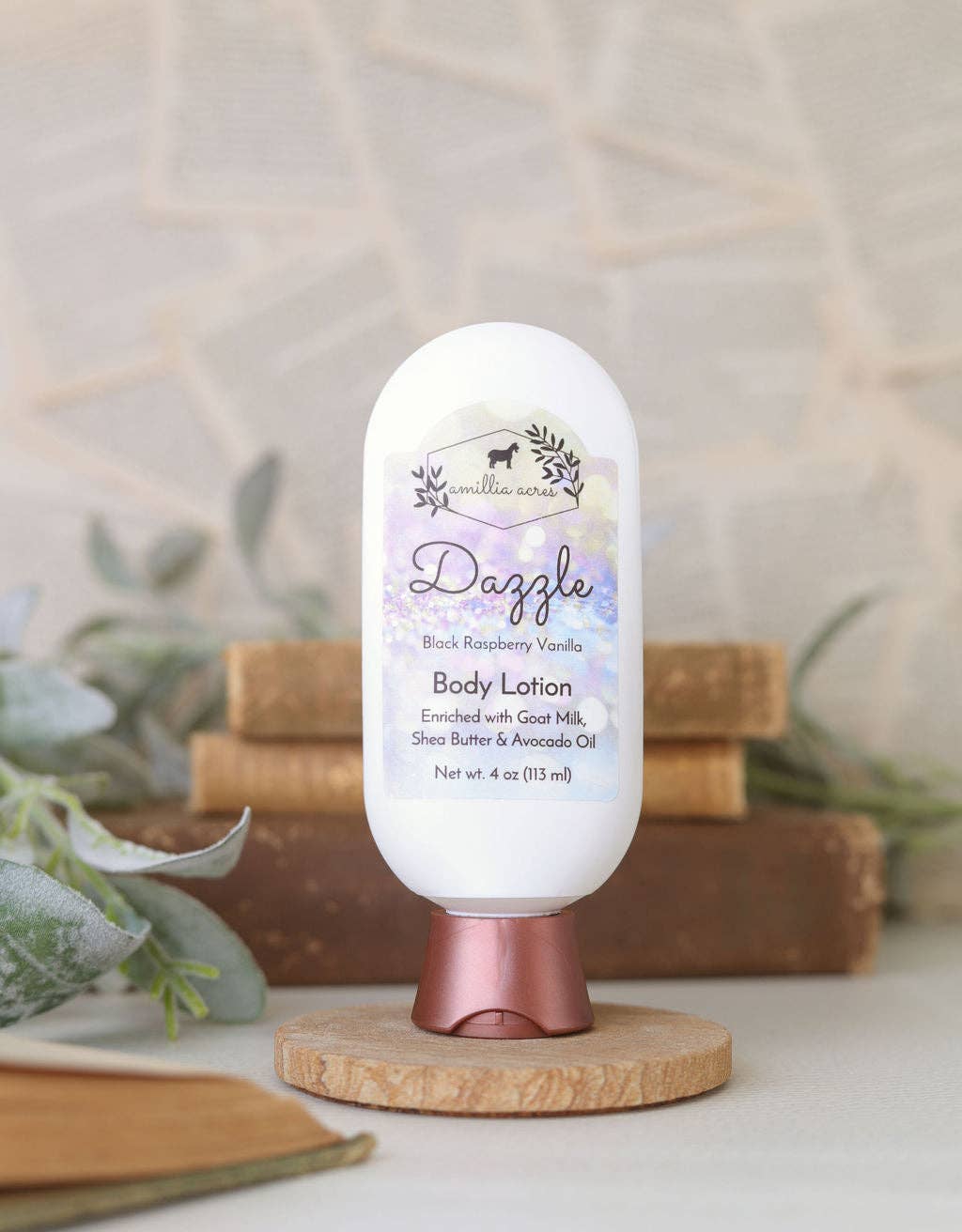 Amillia Acres - Wholesale Body Cream/Lotion - Dazzle  |  Goat Milk Lotion1