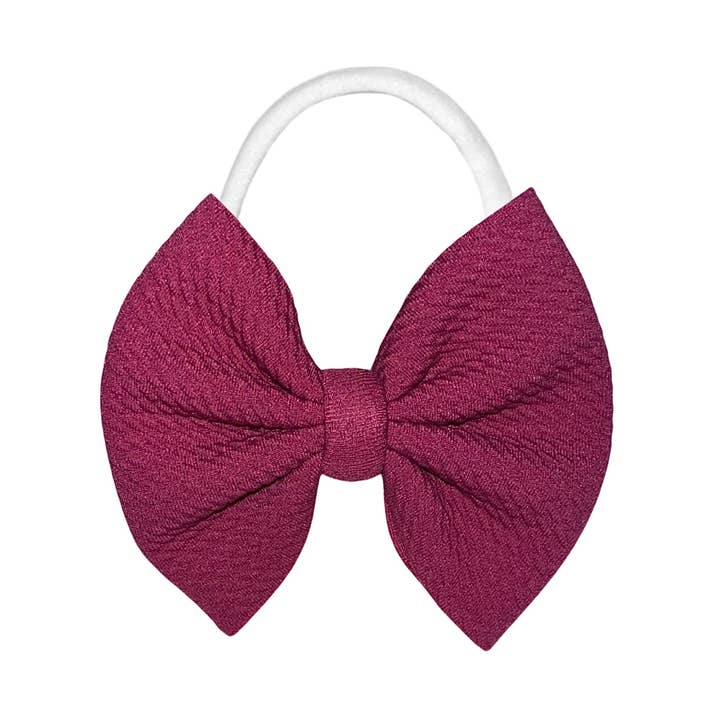 Königsblaue Mini-Nylon-Stirnband für den Großhandel von Happy Day Bowtique