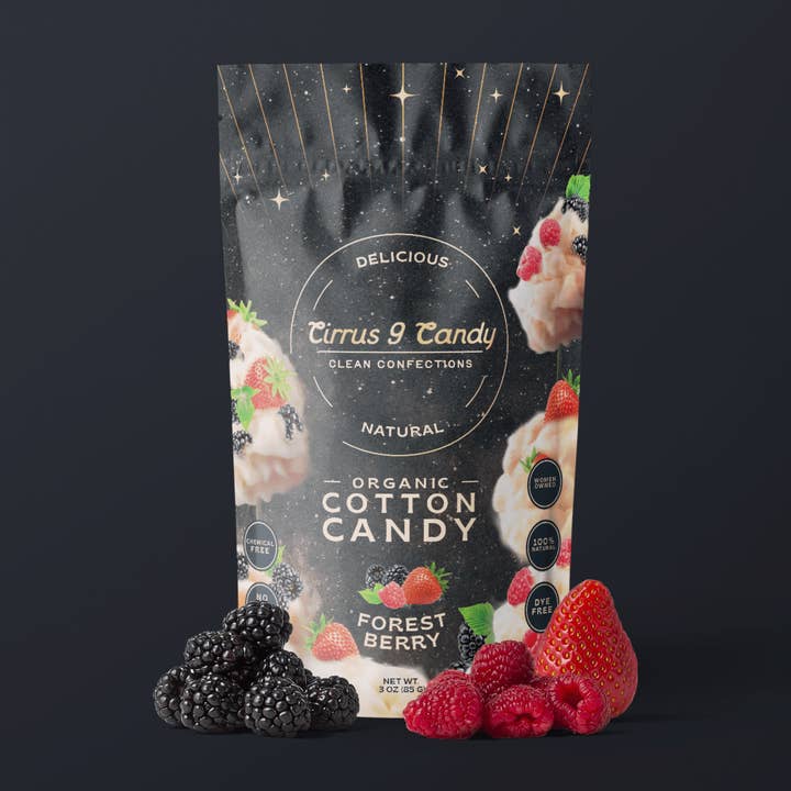 Forest Berry - Organic Cotton Candy for wholesale by Cirrus 9 Candy