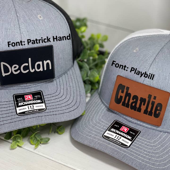 CMD Wholesale - Wholesale Trucker Hat - Unisex - Youth Custom Name Patch Snapback Hat