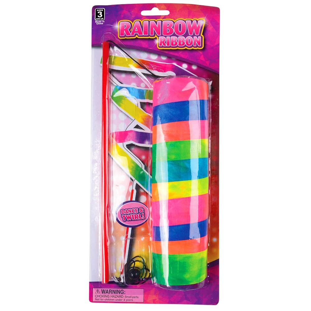 La Luna Bella - Toys - Wholesale Toy Wand - Kids - 11.75" RAINBOW RIBBON WAND LLB toy-wand kids3