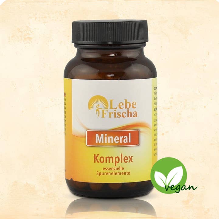 LebeFrischa Mineralencomplex – 8 essentiële sporenelementen 60 capsules voor wholesale door LebeFrischa