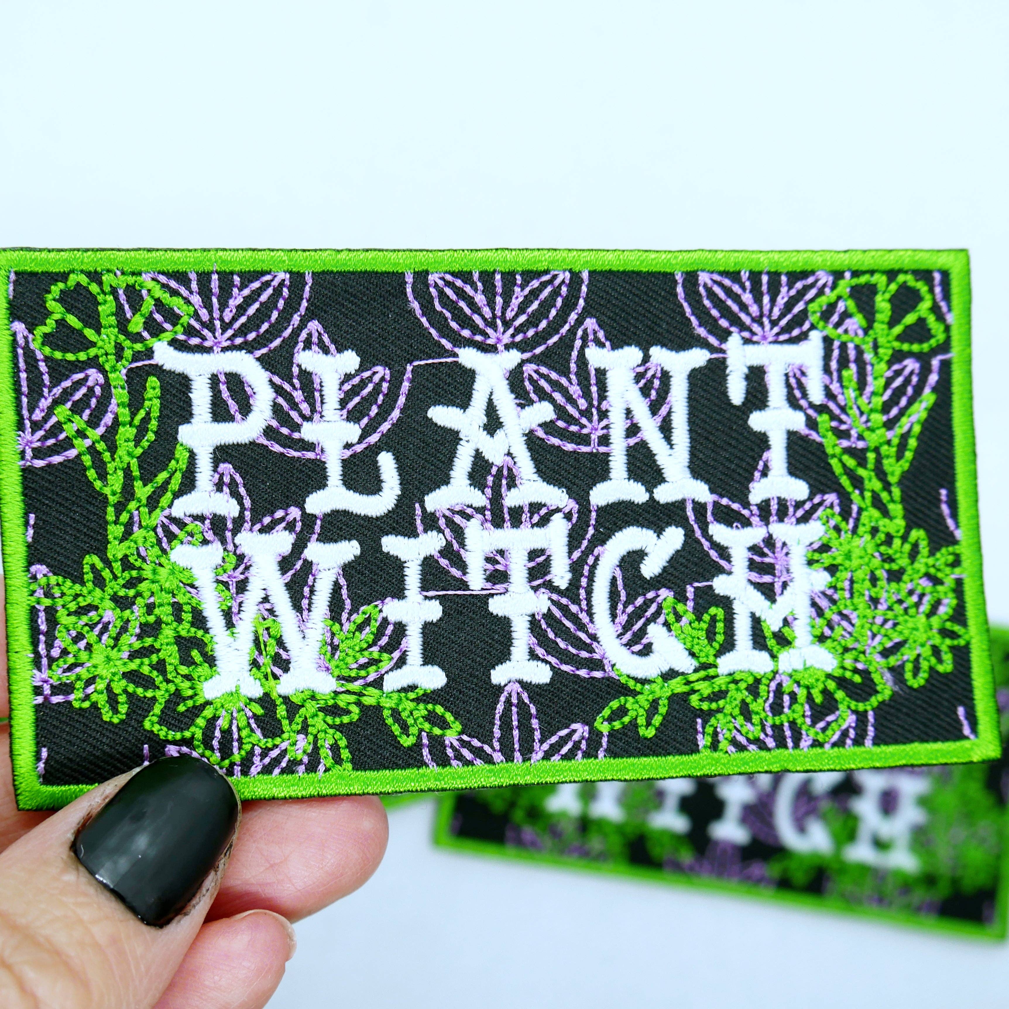Junkyard Witch - Wholesale Patch - Plant Witch Name Tag Iron On Patch1