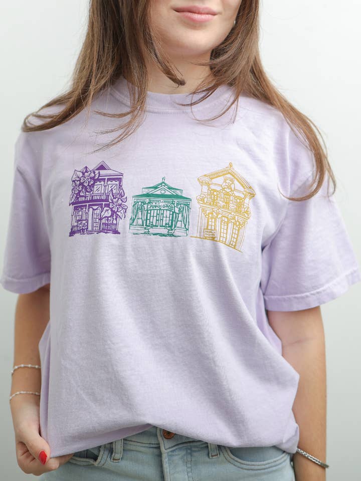 Float Houses | Mardi Gras Shirts for wholesale by Sweet Baton Rouge