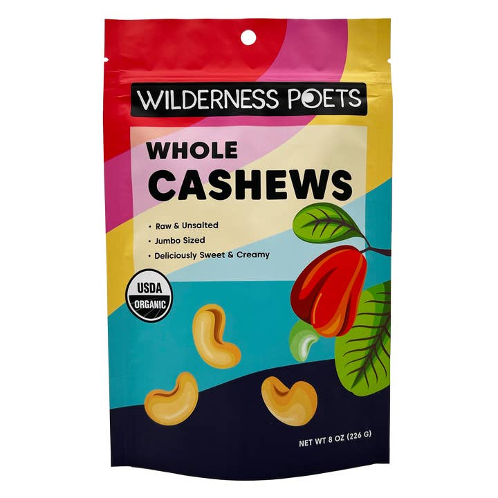 Wilderness Poets - Wholesale Nuts - Organic Jumbo Cashews