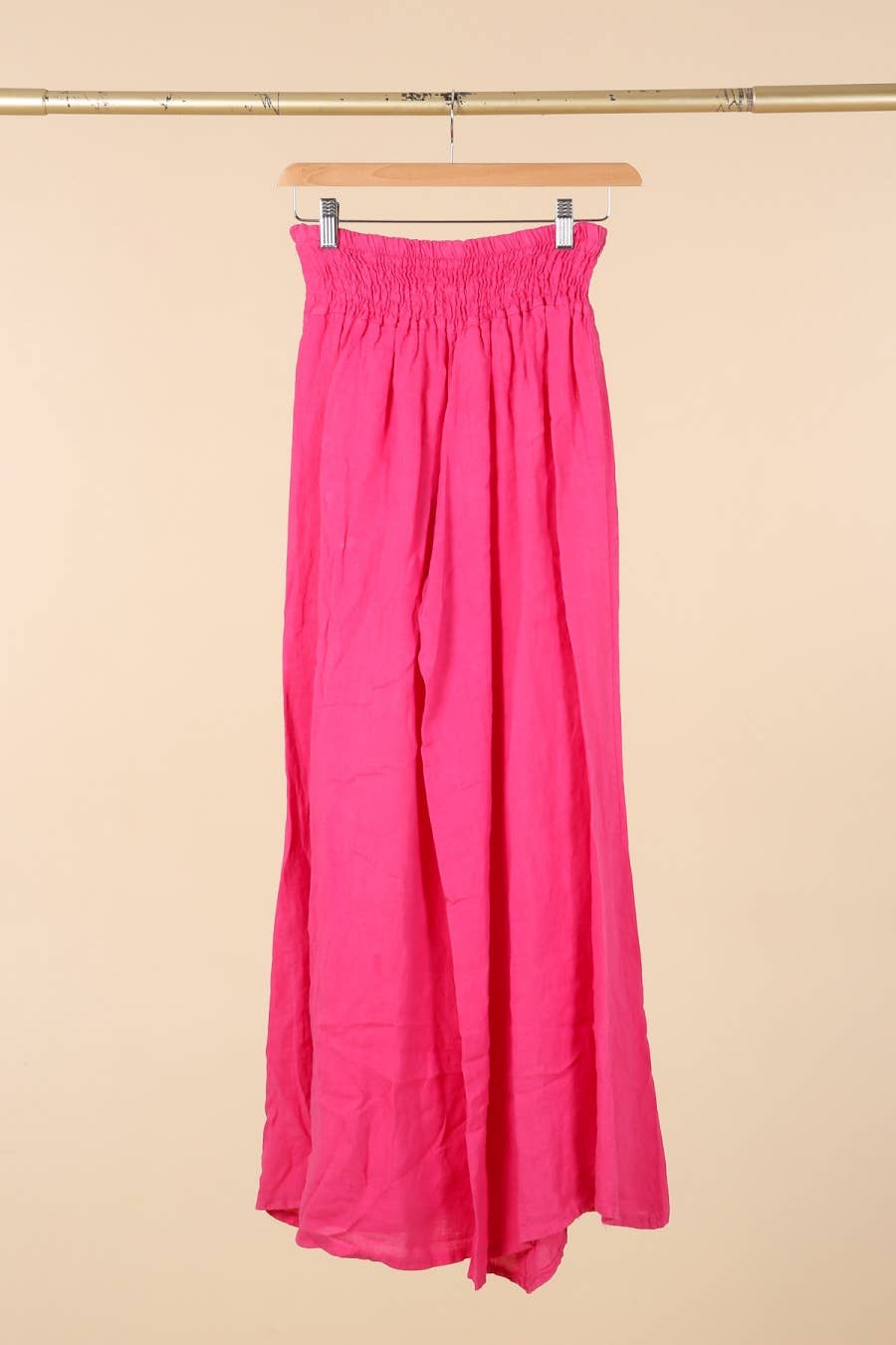 la maison des fibres naturelles - Wholesale Pants - Women's - Flared linen trousers 66031 100%LINEN3