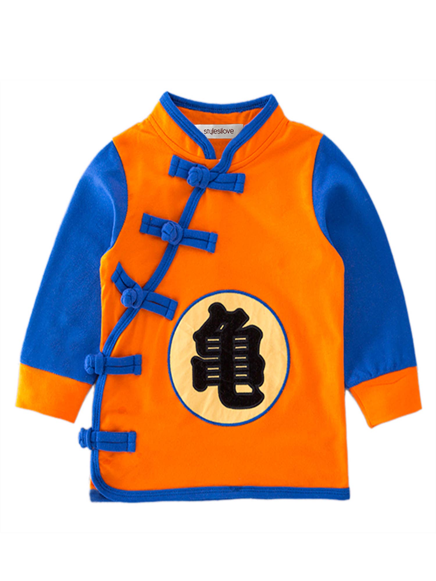 Fennco Styles - Wholesale Sweatshirt - Kids - Goku Anime Orange Boy Costume Sweatshirt 0