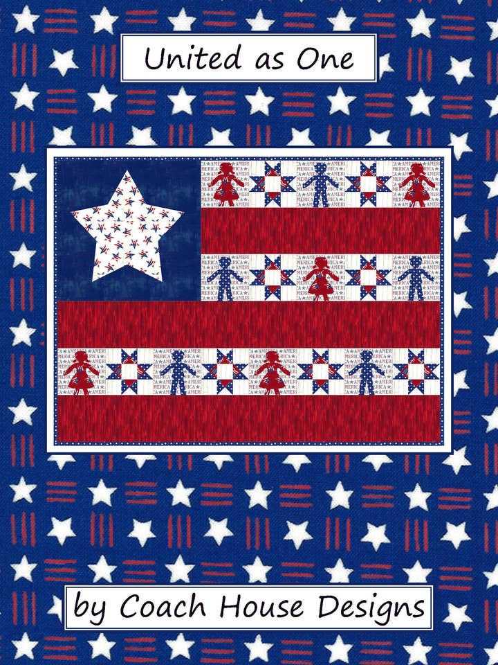 Förenade som ett täcke mönster för wholesale av Coach House Designs