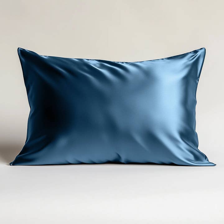 Silk Pillowcase Midnight Blue Standard (Pack of 1) for wholesale by Sunday Silks