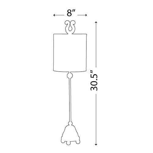 Lucas McKearn - Wholesale Accent/Desk Lamp - Phoenician Table Lamp4