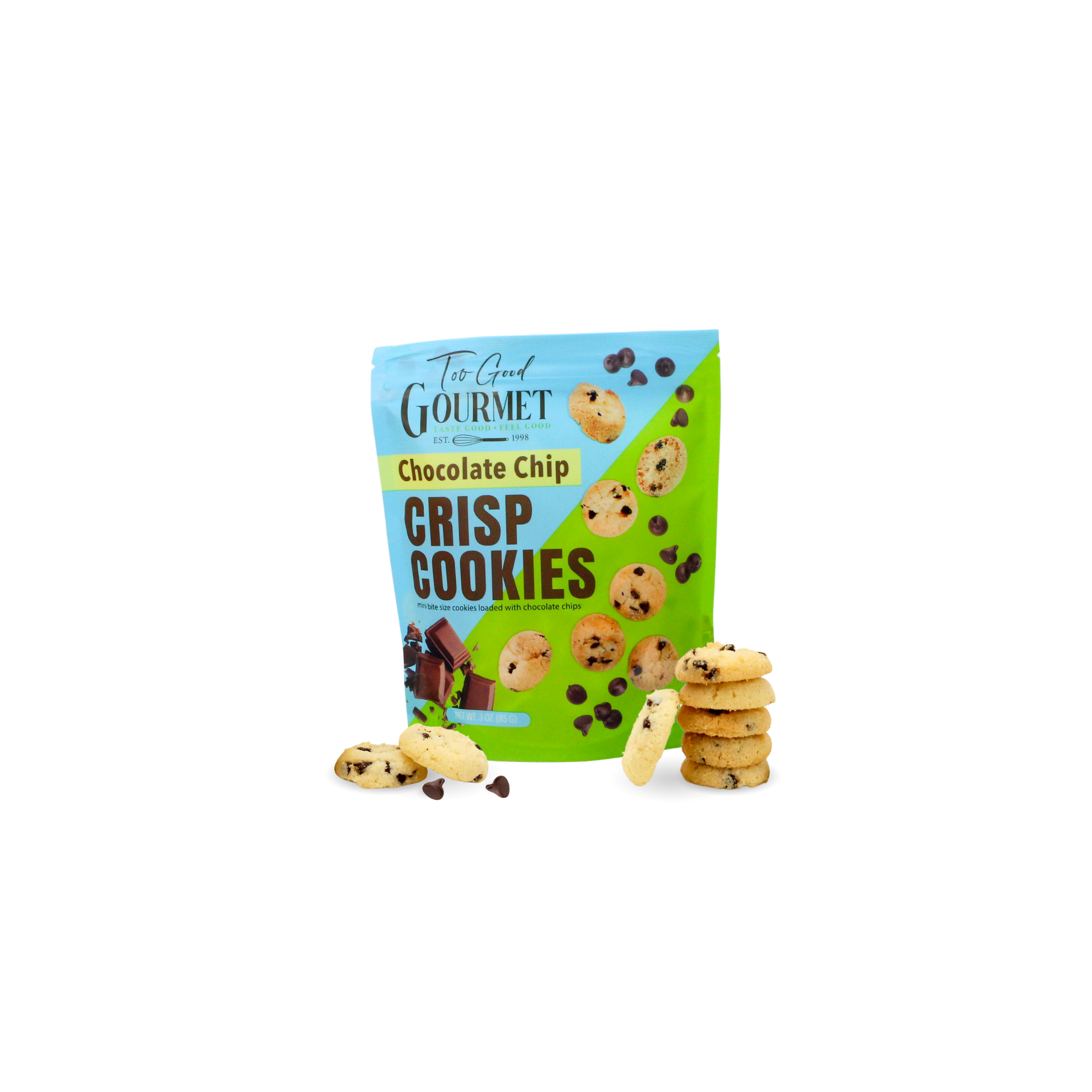 Too Good Gourmet - Wholesale Cookie - 3oz. Bagged Bite Size Mini Crisp Cookies0