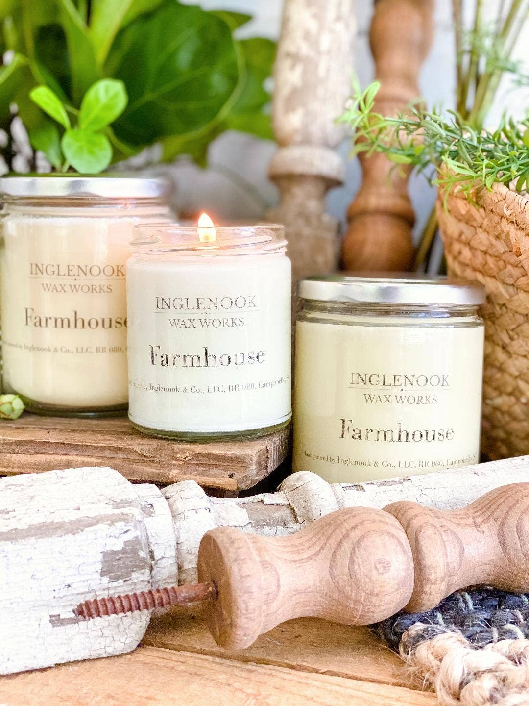 Inglenook & Co. - Wholesale Jar/Filled Candle - Farmhouse Soy Wax Soy Candle Clean Appearance2